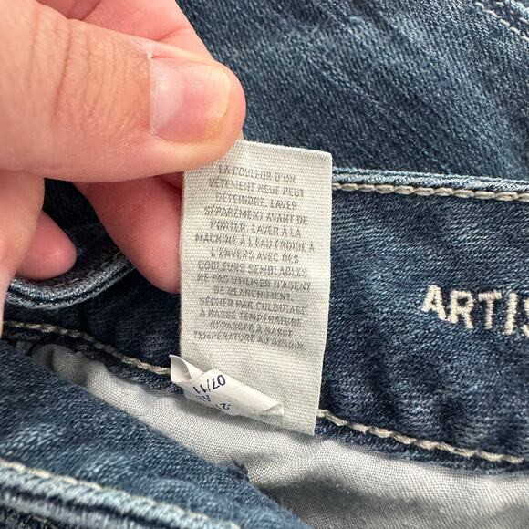 American Eagle Stretch Artist Jeans Women's Size 10 Flare Leg Medium Wash - Picture 11 of 11